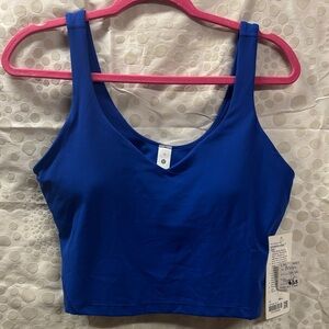 NWT- lululemon align tank- size 12 glacier blue